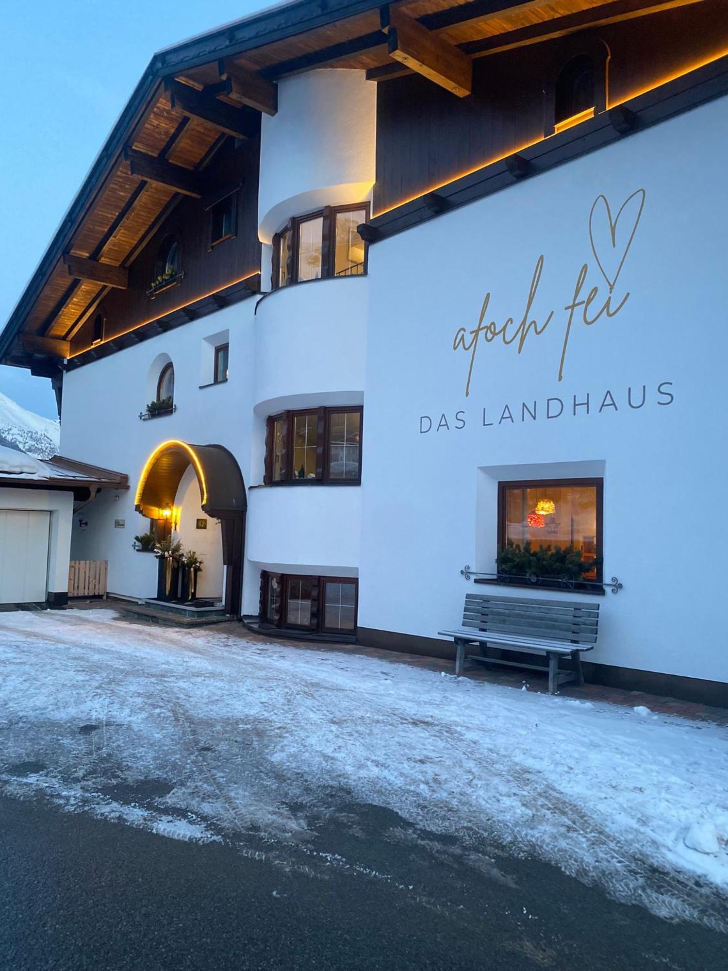 Quality Hosts Arlberg - Afoch Fei - Das Landhaus Sankt Anton am Arlberg Esterno foto